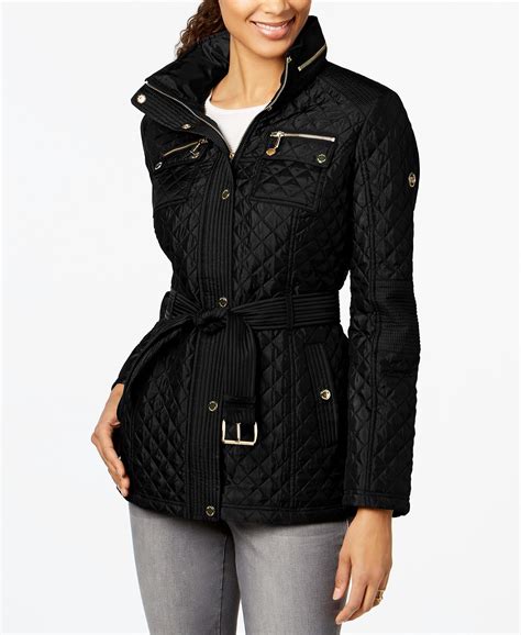 macys michael kors women's coats|Michael Kors insulated jacket.